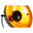 Lampadar Globo TIMO metal, negru, auriu, E27 - 45150145