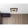 Plafoniera Globo JAYDEN metal, acril, negru, maro, sampanie, alb, LED, 24W, 3000K, 680Lm - 48033A-24