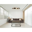 Plafoniera Globo JAYDEN metal, acril, negru, maro, sampanie, alb, LED, 40W, 3000K, 2000Lm - 48034A-40