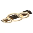 Plafoniera Globo JAYDEN metal, acril, negru, maro, sampanie, alb, LED, 50W, 3000K, 2300Lm - 48034A-50