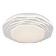 Plafoniera Globo FLORDELIS metal, plastic, alb, crom, LED, 24W, 3000-4000-6000K, 968Lm - 48036-24