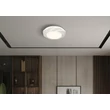 Plafoniera Globo FLORDELIS metal, plastic, alb, crom, LED, 24W, 3000-4000-6000K, 968Lm - 48036-24