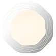 Plafoniera Globo FLORDELIS metal, plastic, alb, crom, LED, 36W, 3000-4000-6000K, 1271Lm - 48036-36