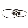 Plafoniera Globo LORETTA metal, acril, negru, alb, LED, 30W, 2700-4500-6500K, 2000Lm - 48039-30