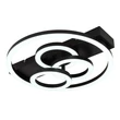 Plafoniera Globo DARRYL I metal, acril, negru, alb, LED, 40W, 2700-6500K, 2380Lm - 48040-40