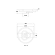 Plafoniera Globo DARRYL I metal, acril, negru, alb, LED, 40W, 2700-6500K, 2380Lm - 48040-40