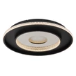 Plafoniera Globo MARSH metal, acril, negru, transparent, LED, 30W, 2700-6500K, 1362Lm - 48041D