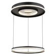 Pendul Globo MARSH metal, acril, negru, LED, 54W, 2700-6500K, 2035Lm - 48041H
