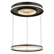 Pendul Globo MARSH metal, acril, negru, LED, 54W, 2700-6500K, 2035Lm - 48041H