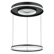 Pendul Globo MARSH metal, acril, negru, LED, 54W, 2700-6500K, 2035Lm - 48041H