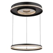Pendul Globo MARSH metal, acril, negru, LED, 54W, 2700-6500K, 2035Lm - 48041H