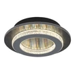 Plafoniera Globo JAYDEN metal, plastic, negru, antracit, gri, LED, 12W, 3000-4000-6500K, 470Lm - 48042-12A
