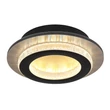 Plafoniera Globo JAYDEN metal, plastic, negru, auriu ,transparent LED, 12W, 3000-4000-6500K, 470Lm - 48042-12G