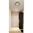 Plafoniera Globo JAYDEN metal, plastic, negru, auriu ,transparent LED, 12W, 3000-4000-6500K, 470Lm - 48042-12G