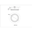 Plafoniera Globo JAYDEN metal, plastic, negru, antracit, gri, LED, 24W, 3000-4000-6500K, 920Lm - 48042-24A