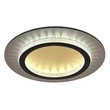 Plafoniera Globo JAYDEN metal, plastic, negru, auriu ,transparent LED, 24W, 3000-4000-6500K, 920Lm - 48042-24G