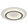 Plafoniera Globo JAYDEN metal, plastic, alb,  transparent , gri, LED, 24W, 3000-4000-6500K, 920Lm - 48042-24W