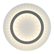 Plafoniera Globo JAYDEN metal, plastic, alb,  transparent , gri, LED, 24W, 3000-4000-6500K, 920Lm - 48042-24W