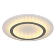 Plafoniera Globo JAYDEN metal, plastic, alb,  transparent , gri, LED, 24W, 3000-4000-6500K, 920Lm - 48042-24W