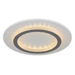 Plafoniera Globo JAYDEN metal, plastic, alb,  transparent , gri, LED, 24W, 3000-4000-6500K, 920Lm - 48042-24W