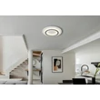 Plafoniera Globo JAYDEN metal, plastic, alb,  transparent , gri, LED, 24W, 3000-4000-6500K, 920Lm - 48042-24W