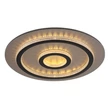 Plafoniera Globo JAYDEN metal, plastic, negru, auriu ,transparent LED, 40W, 3000-6500K, 1300Lm - 48042-40G