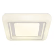 Plafoniera Globo MARCIA metal, plastic, alb, transparent, LED, 24W, 4000K, 1607Lm - 48293-24Q