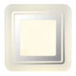 Plafoniera Globo MARCIA metal, plastic, alb, transparent, LED, 24W, 4000K, 1607Lm - 48293-24Q