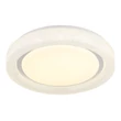 Plafoniera Globo MARCIA metal, plastic, alb, transparent, LED, 24W, 4000K, 1636Lm - 48293-24R