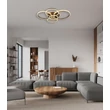 Plafoniera Globo LORELEI metal, acril, antracit, transparent, LED, 70W, 3000K, 3700Lm - 48467-70A