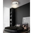 Plafoniera Globo RUIZ I metal, acril, alb, argintiu, LED, 36W, 3000-4000-6500K, 1975Lm - 48469