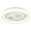 Plafoniera Globo RUIZ metal, acril, alb, crom, LED, 48W, 3000-4000-6500K, 3450Lm - 48471