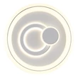 Plafoniera Globo RUIZ metal, acril, alb, crom, LED, 48W, 3000-4000-6500K, 3450Lm - 48471