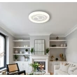 Plafoniera Globo RUIZ metal, acril, alb, crom, LED, 48W, 3000-4000-6500K, 3450Lm - 48471