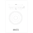 Plafoniera Globo WILLIAMSON metal, plastic, alb, sampanie, LED, 40W, 2400-4000-6500K, 1700Lm - 48472