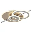 Plafoniera Globo NORRIS metal, acril, sampanie, crom, alb, LED, 40W, 3000K, 3000Lm - 48486