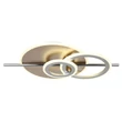 Plafoniera Globo NORRIS metal, acril, sampanie, crom, alb, LED, 40W, 3000K, 3000Lm - 48486