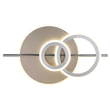 Plafoniera Globo NORRIS metal, acril, sampanie, crom, alb, LED, 40W, 3000K, 3000Lm - 48486