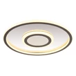 Plafoniera Globo CARA metal, acril, gri, alb, LED, 40W, 3000K, 2400Lm - 48556-40