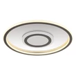 Plafoniera Globo CARA metal, acril, gri, alb, LED, 40W, 3000K, 2400Lm - 48556-40