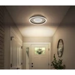 Plafoniera Globo WILEY metal, acril, alb, gri, LED, 24W, 2700-4500-6500K, 1000Lm - 48904-24