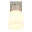 Aplica de perete Globo TRENT metal, sticla, nisipiu, alb, E14 - 54114-1