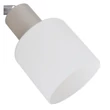 Aplica de perete Globo TRENT metal, sticla, nisipiu, alb, E14 - 54114-1