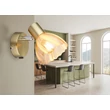 Spot Globo ZACHERY metal, sticla, alama, chihlimbar, E14 - 54315M-1