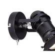 Aplica de perete Globo EGON metal, negru, GU10 - 54650-1B