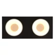 Plafoniera Globo RAYMOND metal, plastic, negru, antracit, auriu, LED, 24W, 3000K, 1000Lm - 56964-2