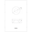 Plafoniera Globo RAYMOND plastic, auriu, alb, 12W, 3000K, 900Lm - 56964G