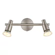 Plafoniera Globo KINLEY metal, nichel, GU10, 3W, 3000K, 250Lm - 57385-2
