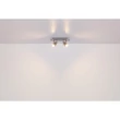 Plafoniera Globo KINLEY metal, nichel, GU10, 3W, 3000K, 250Lm - 57385-2