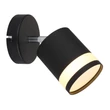 Spot Globo LUCERO metal, plastic, negru, alb, GX53, 7W, 3000K, 364Lm - 57852-1